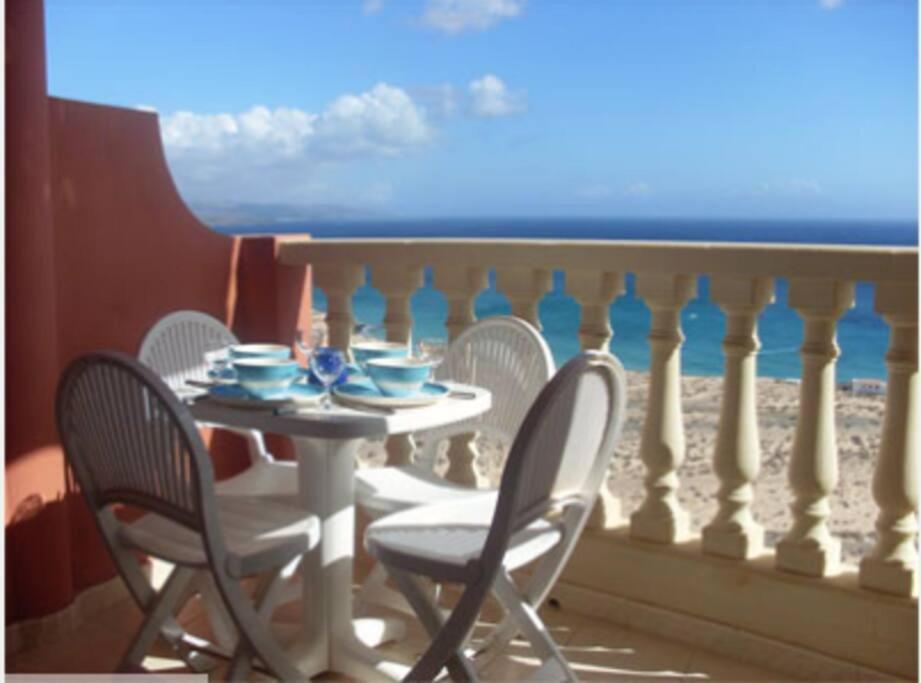 Beach Front Apartment With Stunning Ocean Views! Costa Calma Dış mekan fotoğraf