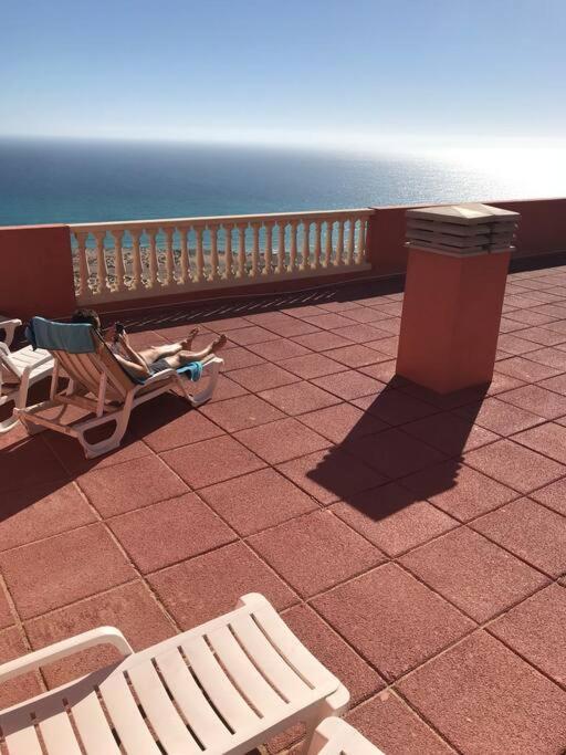 Beach Front Apartment With Stunning Ocean Views! Costa Calma Dış mekan fotoğraf