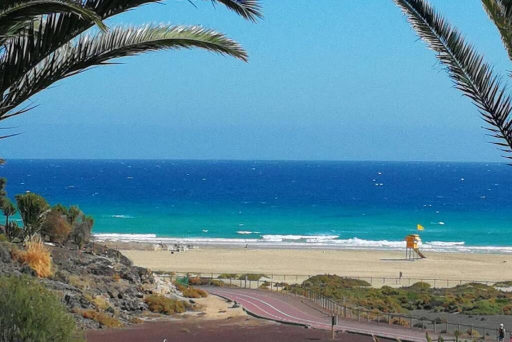 Beach Front Apartment With Stunning Ocean Views! Costa Calma Dış mekan fotoğraf